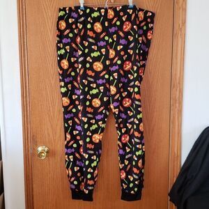 Cute Halloween Fleece Pajama Lounge Pants Sz 2X (44-46)